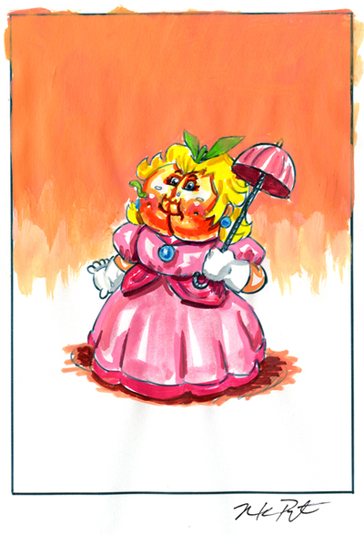 Peachy PAULA / Dams ELLE Color Rough - Nintendopes Series 2 2021