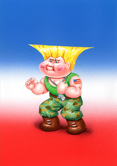 Groomed GUILE / Major TOM Final Art - Nintendopes Series 2 2021