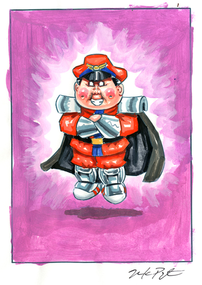 EM Bison / Megalomani-ZAC Color Rough - Nintendopes Series 2 2021