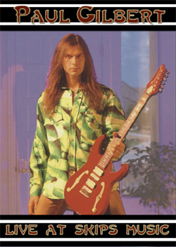 PAUL GILBERT LIVE AT SKIPS MUSIC 1991 DVD