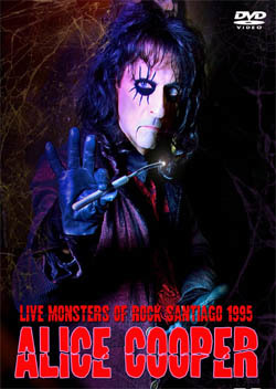 ALICE COOPER Live Monsters of Rock Santiago 1995 DVD
