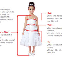 Gorgeous A-Line Lace Spring Flower Girl Dresses for Wedding Party - Thumbnail 5