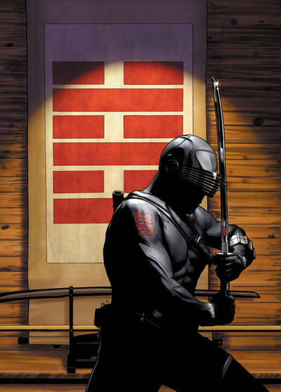 GI Joe Rise of Cobra Snake-Eyes Artist Print