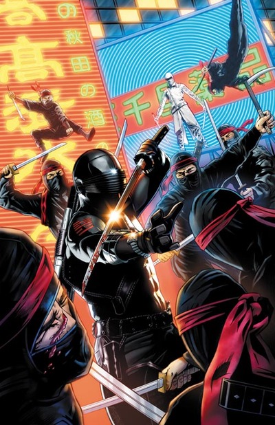 GI Joe: Snake-Eyes Vs. Storm Shadow Artist Print