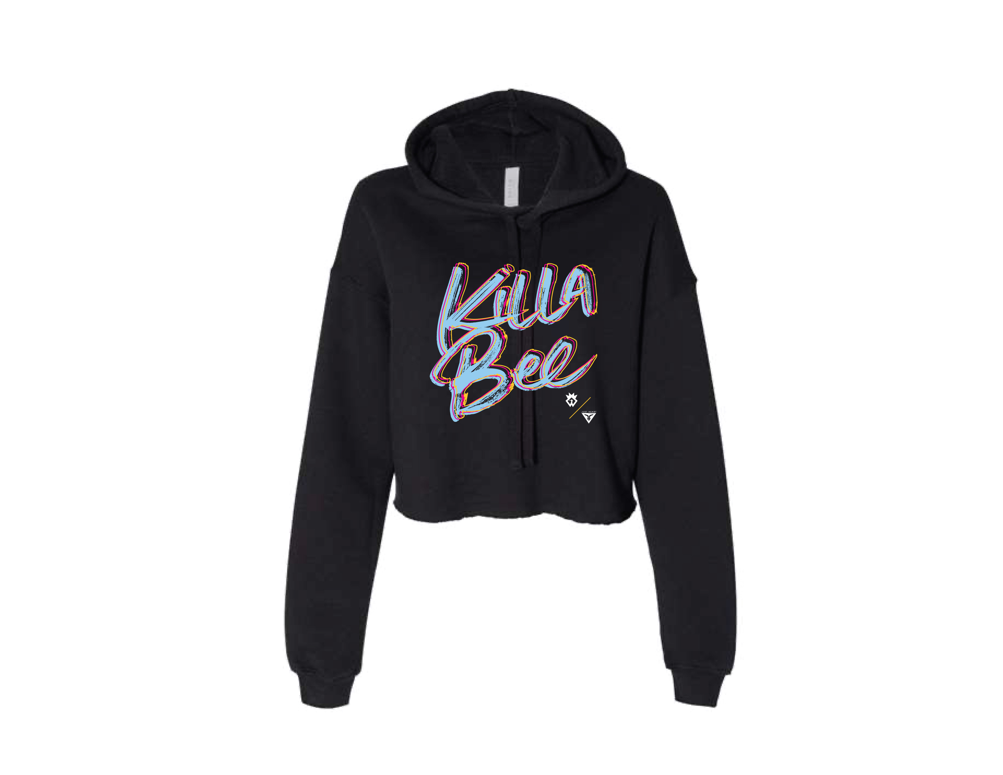 Killa Bee ladies cropped hoodie