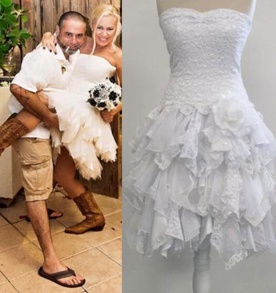 Countryside Short Bridal Gown Wedding Dresses