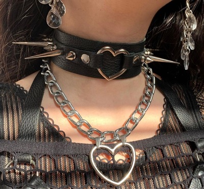 Punk Heart Metal Choker
