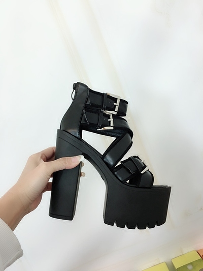 15cm sandals women's shoes S-472