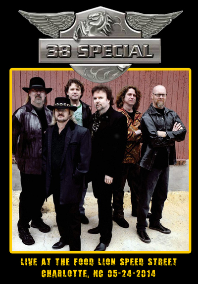 38 SPECIAL Live At The Food Lion Speed Street, Charlotte, NC 05.24.2014 DVD