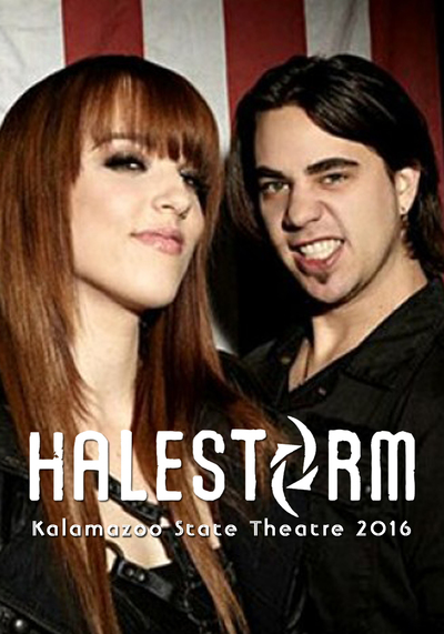HALESTORM Live Kalamazoo State Theatre 2016 DVD