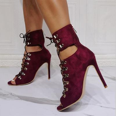 Sexy stiletto strap high heel sandals S-584