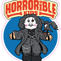 Horrorible Kids Eerie ERIC - Limited Edition Enamel Pin and Sticker - Thumbnail 2