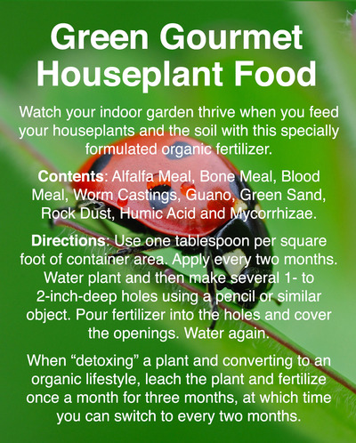 Green Gourmet Houseplant Food