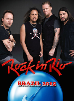 METALLICA Live At The Rock In Rio, Brazil 2015 DVD