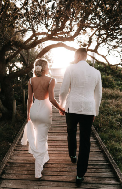 Mermaid Deep V-neck Backless Wedding Dresses, Bridal Gown