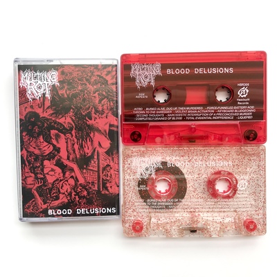 Melting Rot - "Blood Delusions" Cassette