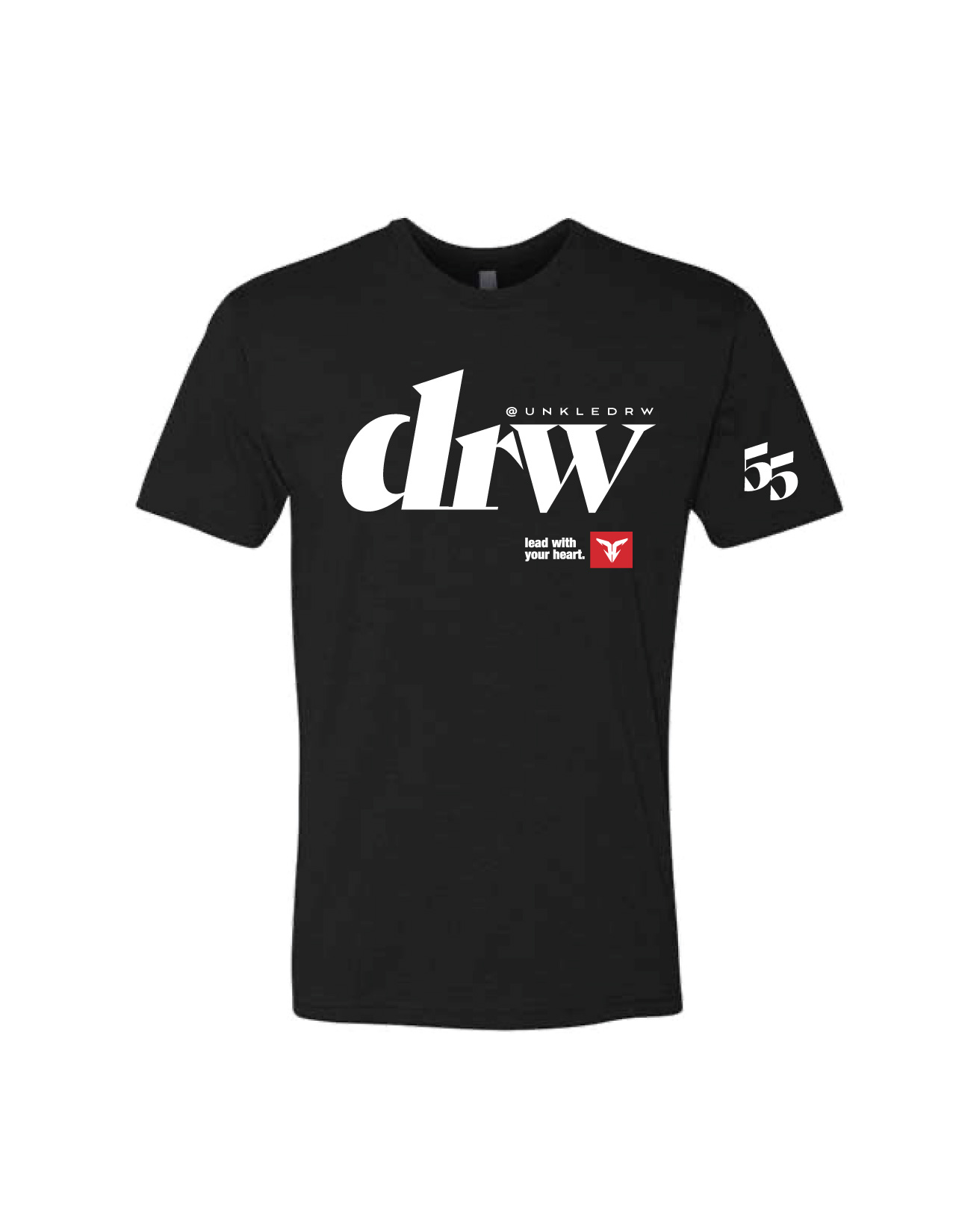 Drew Williams black graphic tee