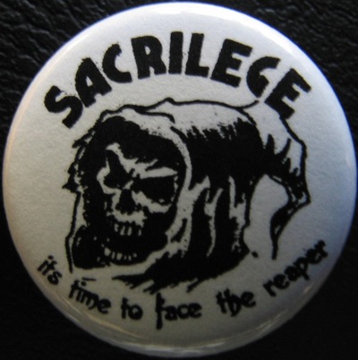 SACRILEGE 1 1/4"