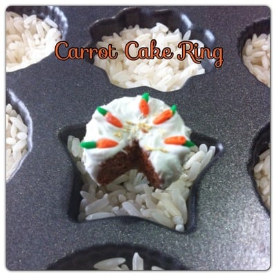 {ring} carrot cake