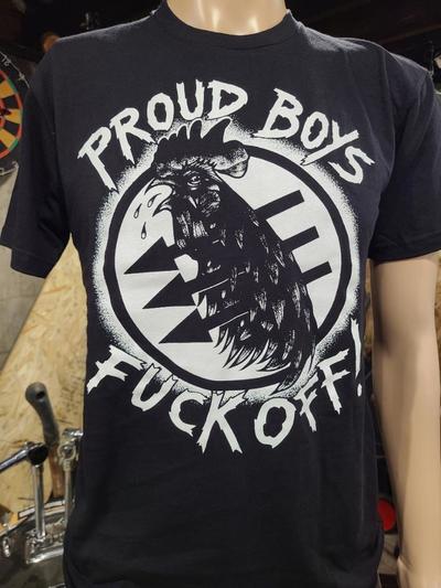 PR0UD BOYS FUCK OFF - "T-Shirt"
