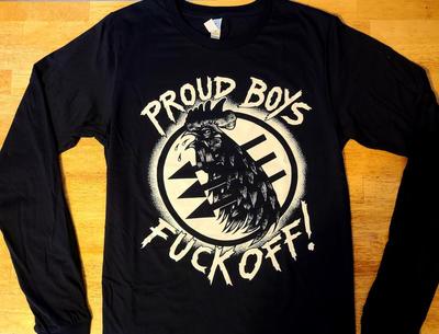 PR0UD BOYS FUCK OFF! - "Long sleeve shirt"