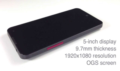 Faea F2S Remarkably 9.7mm slim design 5.0 inch display 1920x1080p resolution 13MP rear camera and 5MP front camera 28nm Low-Power Quad Core at 1.5Ghz