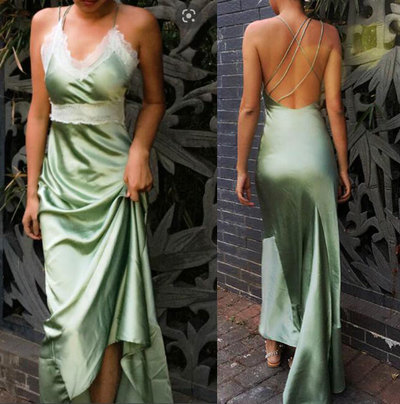 Prom Dresses Criss Cross Back