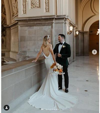 Simple Beach Wedding Dreses Boho Lace Bridal Gowns