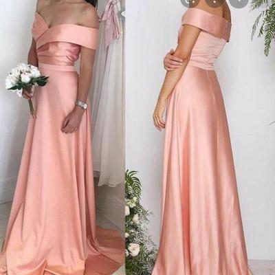 Off the shoulder long prom dresses under 100 - Thumbnail 3