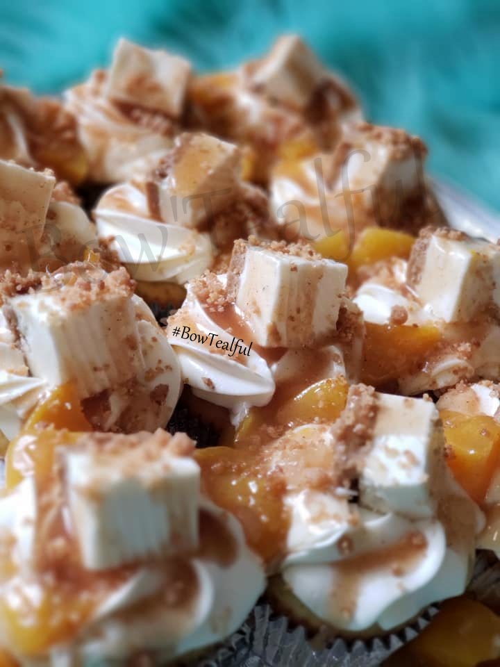 Peach Cobbler Cheesecake/Cheesecake Cupcakes 1/dz (12)