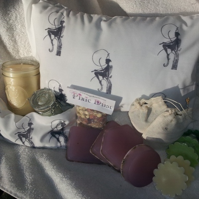 Personal home spa kit in hand stamped fairys - Thumbnail 2