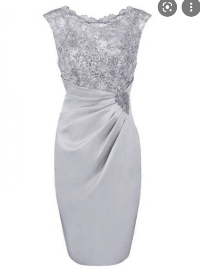 Light Grey Mother of the Bride Dresses
