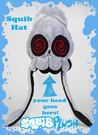 Squib drone hat - cosplay attire - by squid kids ink