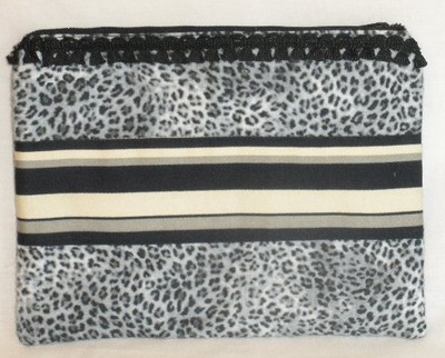 Animal Print Cosmetic Bag/Clutch