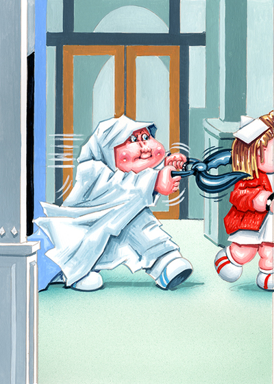 Jumps KARA / Lee JENN Final Art - Horrorible Kids - Series 6 2021