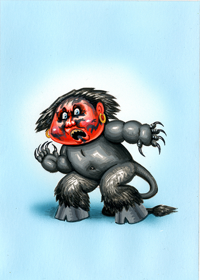 In SIDNEY ous / Further A. WADE Final Art - Horrorible Kids - Series 6 2021