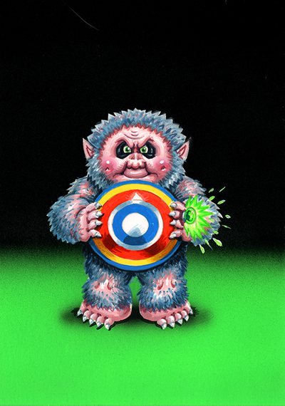 JOEL Troll / Trollin' TOROK Final Art - Horrorible Kids - Series 6 2021