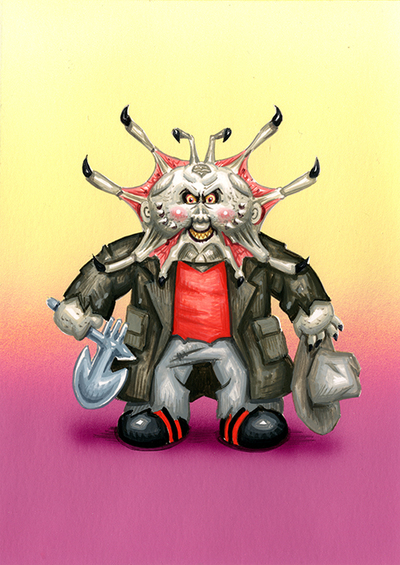 Creep PEREZ / Be ETHAN You Final Art - Horrorible Kids - Series 6 2021