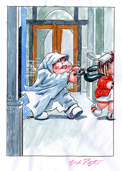 Jumps KARA / Lee JENN Color Rough - Horrorible Kids - Series 6 2021