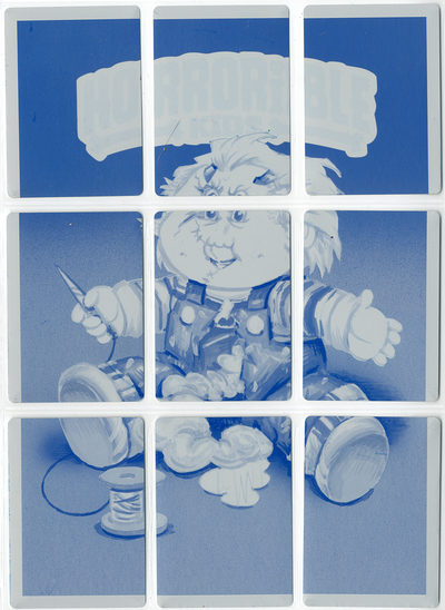 CHARLES Leaky Ray / BRAD Douripped 9 Plate Puzzle Sets