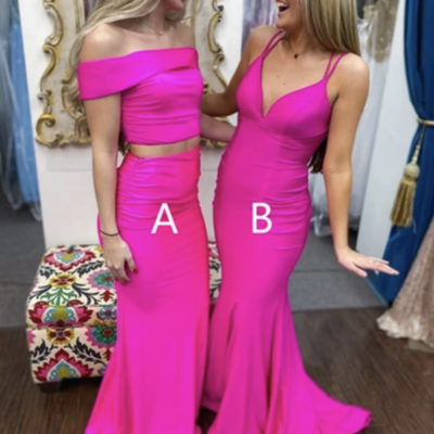 Fuchsia prom dresses for women under 100 - Thumbnail 3