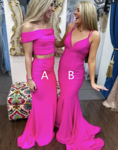 Fuchsia Prom Dresses for Women under 100