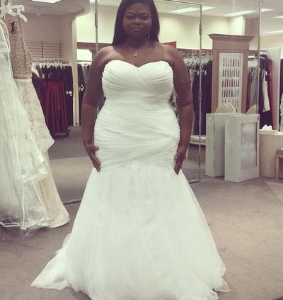 A line Plus Size Wedding Dresses Bridal Gowns