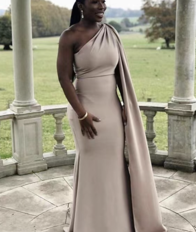 One Shoulder Bridesmaid Dresses for Wedding
