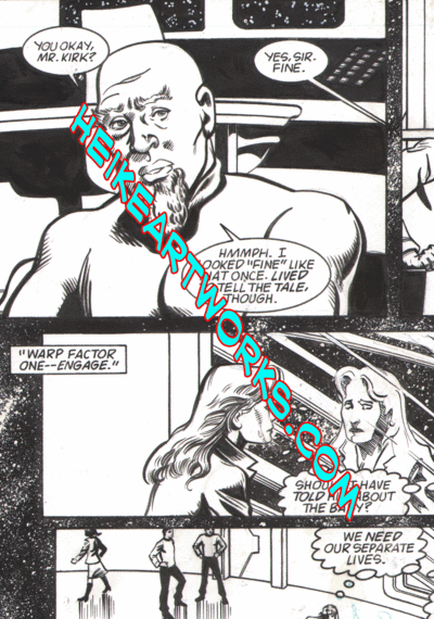 Star Trek TOC # 73 page 24 Original comics art