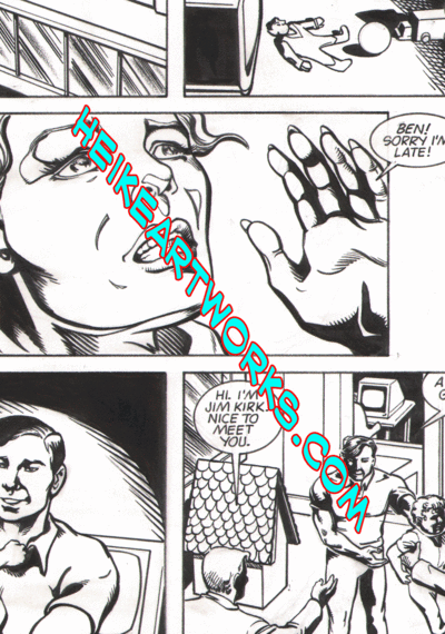 Star Trek TOC #74 page 8 Original DC Comics art