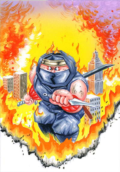 Ninja GAETAN / SAM Urai Final Art - Nintendopes Series 2 2021