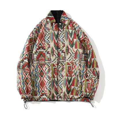 ETHNIC TRIBAL REVERSIBLE JACKET