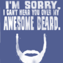 Awesome Beard T-shirt - Thumbnail 1