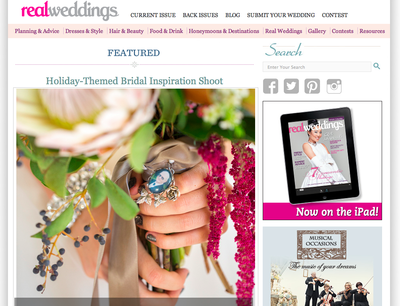 WJ Featured in Real Weddings